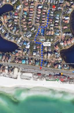 3BR Beachside Home|6min walk to Beach|Pool|Hot Tub