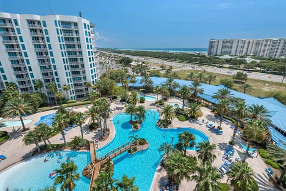 Palms of Destin: 2BR 9th Flr Oasis | Lagoon Pool/Gulf View